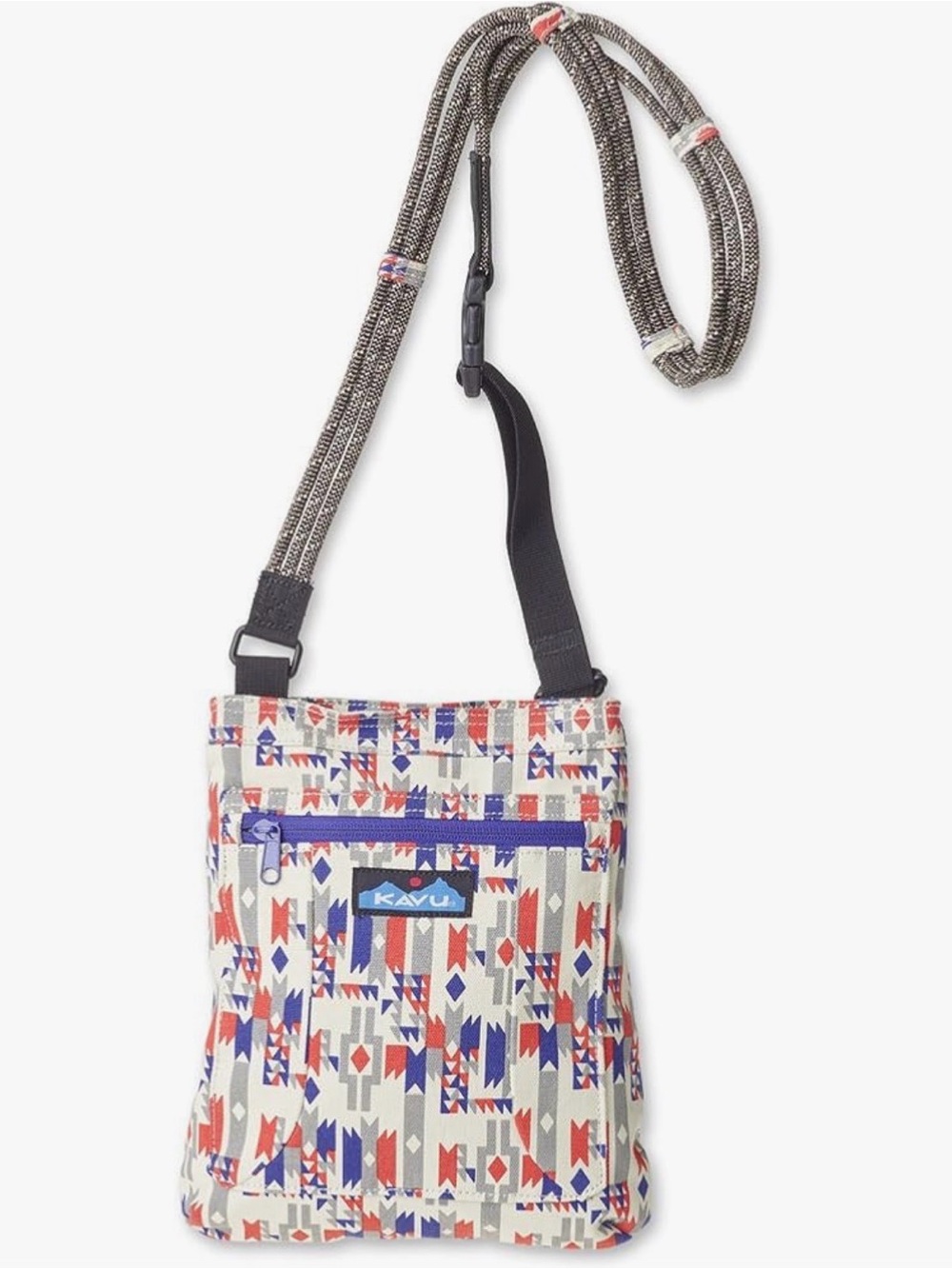 KAVU Keepalong Sling Canvas Rope Crossbody Bag